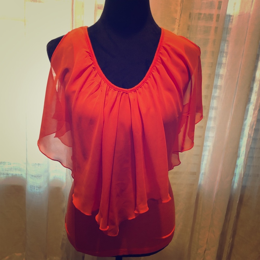 Orange fall top